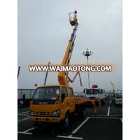 endable and Retractable aerial working platform truck with 28M height Insulating carrier and insulated arm