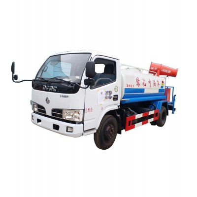 4ton 4cbm Dongfeng Euro 4 Self Suction Water Tanker Truck